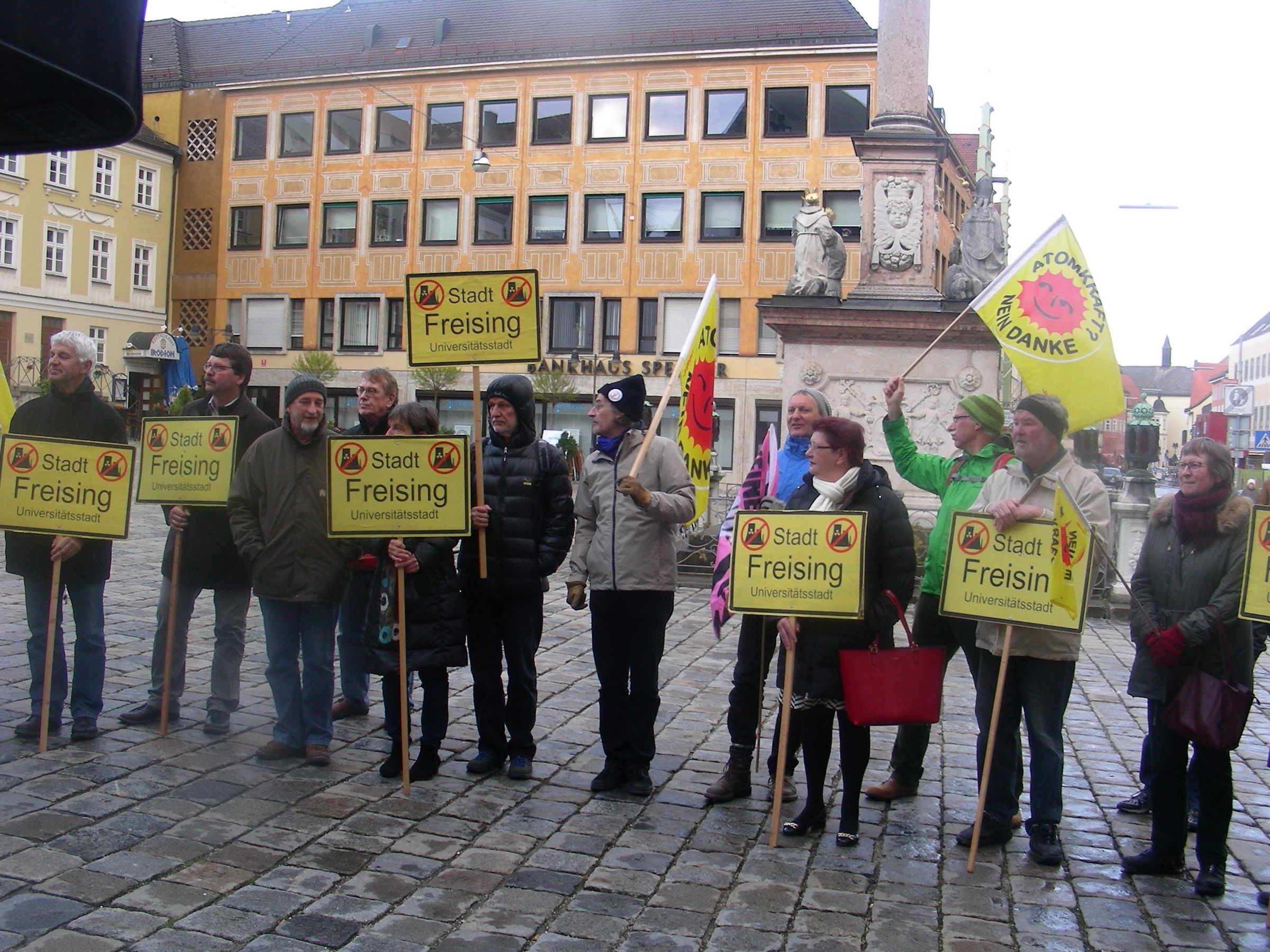 Mahnwache 30 Jahre Tschernobyl